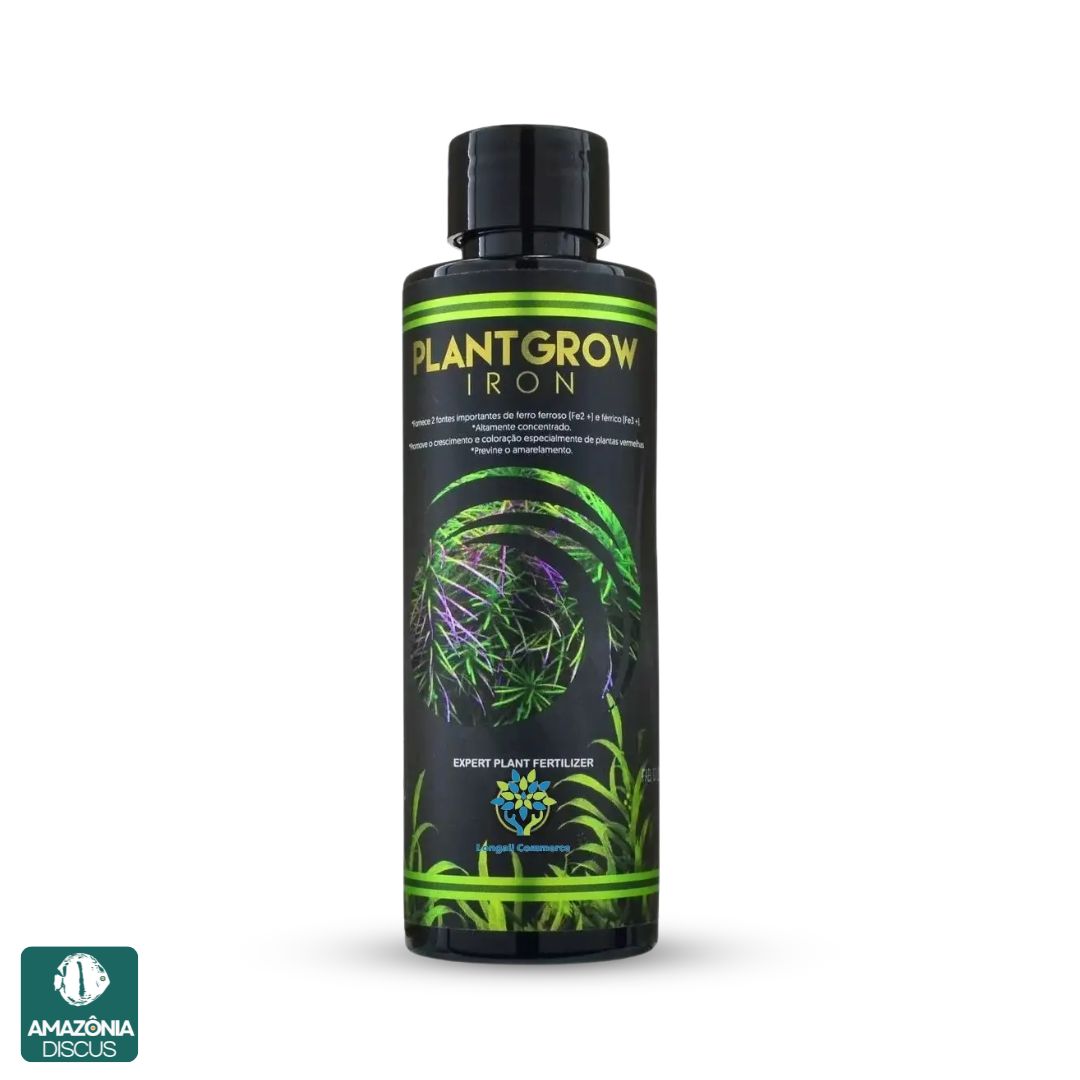 Plant Grow Iron Fertilizante Aquário Plantado 500ml